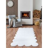  laser plush - white white hall carpet (80 x 150) Cene