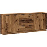 Maison Chic 3 kosi Komode - Predalnik starinski les 60x30x70 cm inženirski les, (21719759) | Shoptok.si
