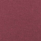  Trosjed s tabureom crvena boja vina 180 cm od tkanine | shoptok.hr