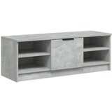 vidaXL TV ormarić boja betona 102x35 5x36 5 cm konstruirano drvo - Beton siva 1 | shoptok.hr