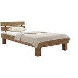 MID.YOU FUTONSKA POSTELJA 100 cm x 200 cm , les barve hrasta | Shoptok.si