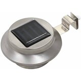  Vanjske solarne svjetiljke 6 kom LED okrugle 12 cm bijele | Eponuda.com