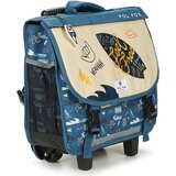 Pol Fox CARTABLE TROLLEY 38 CM A ROULETTES Plava | shoptok.hr