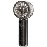 INF Prosojen ročni ventilator Turbo Blade — 3 hitrosti, USB-C, 1200AH Black, (5000286510) | Shoptok.si