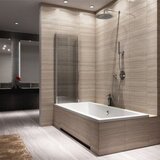 REA Bath Agat-2 100 Zložljiv zaslon za prho | Shoptok.si