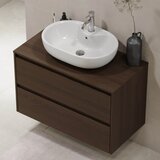  Kupatilski ormarić TRONDHEIM za umivaonik 90 cm, orah | Eponuda.com