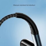Yesido podatkovni kabel (CA-64) - Type-C na Lightning, 18W, PD, 1,2 m - crni | shoptok.hr