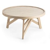 Kave Home stolić za kavu od mindi drveta Thais, ø 80 cm Cijene