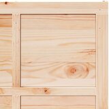  Hlevska vrata Naravna 80 x 2,5 x 208 cm Trdna borovina, (5000233981) | Shoptok.si