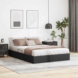  s od storage s pohranom Crna 153 x 203 cm Umjetna koža | shoptok.hr
