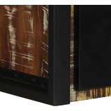 vidaXL Nočna omarica Multicolor 40x35x25 cm Masivni les Reclaimed | Shoptok.si