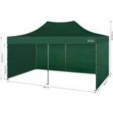  Komercijalni šator 600 x 300 cm zeleni | shoptok.hr