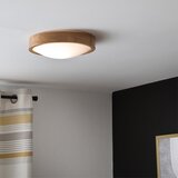  plafonsko svetlo oak slim 1xE27/60W/230V, hrast, prečnik 27 cm | Eponuda.com
