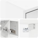  Kupaonski ormar s ogledalom Bijelo 63,5 x 16 x 62,5 cm | shoptok.hr