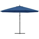  Konzolni vrtni suncobran s aluminijskim stupom 350 cm plavi | Eponuda.com
