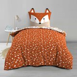 Douceur d intérieur Bela/v barvi terakote enojna bombažna otroška posteljnina 140x200 cm Roxy – | Shoptok.si