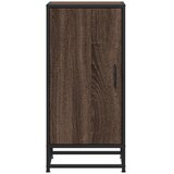  Komoda boja hrasta 35,5x35x76 cm konstruirano drvo i metal | shoptok.hr