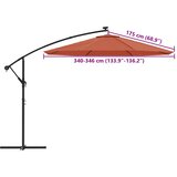  Zamjenska tkanina za konzolni suncobran 350 cm terakota | Eponuda.com