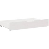  Ladice ispod kreveta 2 kom bijele 95x55x17 cm od borovine | shoptok.hr