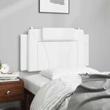  Jastuk za uzglavlje Viana bijeli 100 cm od umjetne kože | shoptok.hr