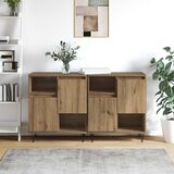  Kreveta 2 pcs Umjetnički hrast 60 x 35 x 70 cm | Eponuda.com