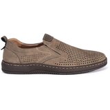 Shelvt Beige openwork loafers for men | Eponuda.ba