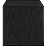  Črn kabinček za shranjevanje 108x41x40 cm iz inženirskega lesa | Shoptok.si