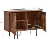 MID.YOU Komoda Wohnling, Pravi Les | Shoptok.si