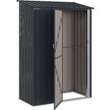  Vrtne hiške Antracit 140,5 x 74 x 200 cm Kovina, (5000143419) | Shoptok.si