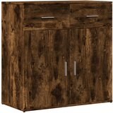 Maison Chic Komoda - Predalnik dimljeni hrast 79x38x80 cm inženirski les, (21718563) Cene