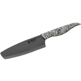 nož Nakiri 165mm sa crnim cirkonima keramičkim sečivom