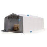  Skladišni šator PRIME PLUS 6x12x3,0 m 720 g/m² | shoptok.hr