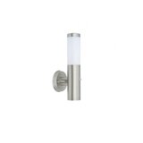 Sparx GENT B vanjska zidna svjetiljka sa senzorom 1XE27 / IP44 / INOX | Eponuda.ba