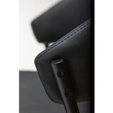 DAN-FORM Denmark Crna blagovaonska stolica od umjetne kože Zone – | shoptok.hr