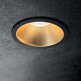 Ideal Lux -LED ugradna svetiljka GAME TRIM LED/11W/230V preč. 8,5 cm IP40 zlatna/crna | Eponuda.com