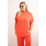Kesi Three-piece women's Plus Size set raspberry | shoptok.hr