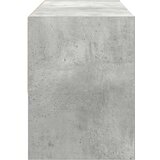 vidaXL Regal za čevlje zložljiva betonsko sivo 89,5x30x40 cm | Shoptok.si