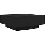  Stolić za kavu crni 80 x 80 x 31 cm od konstruiranog drva | Eponuda.ba