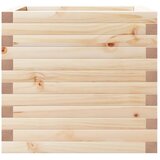 vidaXL Vrtno cvetlično korito 50x50x46 cm trdna borovina | Shoptok.si