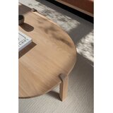 Gazzda Stolić za kavu od punog hrasta u prirodnoj boji 80x150 cm Kulin – | shoptok.hr