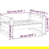  Krevet za pse boja meda 55 5 x 45 5 x 28 cm od masivne borovine | shoptok.hr