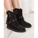 Resti Black women's boots with hidden anchor Dibisa | ePonuda.com