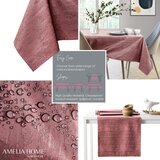 AmeliaHome stolnjak Vesta 150x150 cm, roza Slike