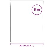  Solarna folija s reflektirajućim efektom srebrna 90x500 cm PVC | shoptok.hr