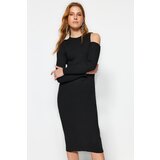 Trendyol Tile Midi Sweater Window/Cut Out Dress Cene