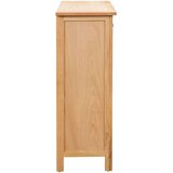 Ormarić za vino 72 x 32 x 90 cm od masivne hrastovine | shoptok.hr