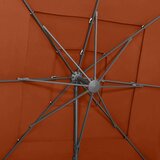  Senčnik aluminij terakota 250x250 cm | Shoptok.si