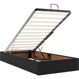  Otomanski okvir kreveta s madracima crni 90x190cm baršunasti | shoptok.hr