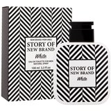 New Brand Parfums Story Of New Brand White toaletna voda 100 ml za moške Cene