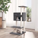vidaXL Penjalica za mačke sa stupovima za grebanje tamnosiva 108,5 cm | shoptok.hr